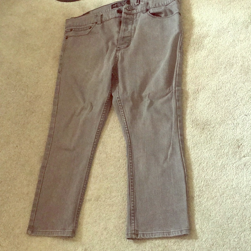 Gray toned jeans